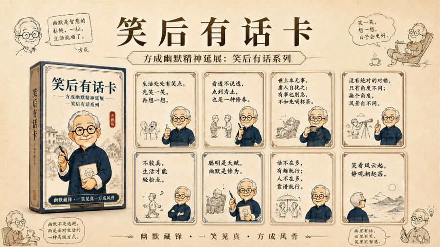 方成笑后有话卡