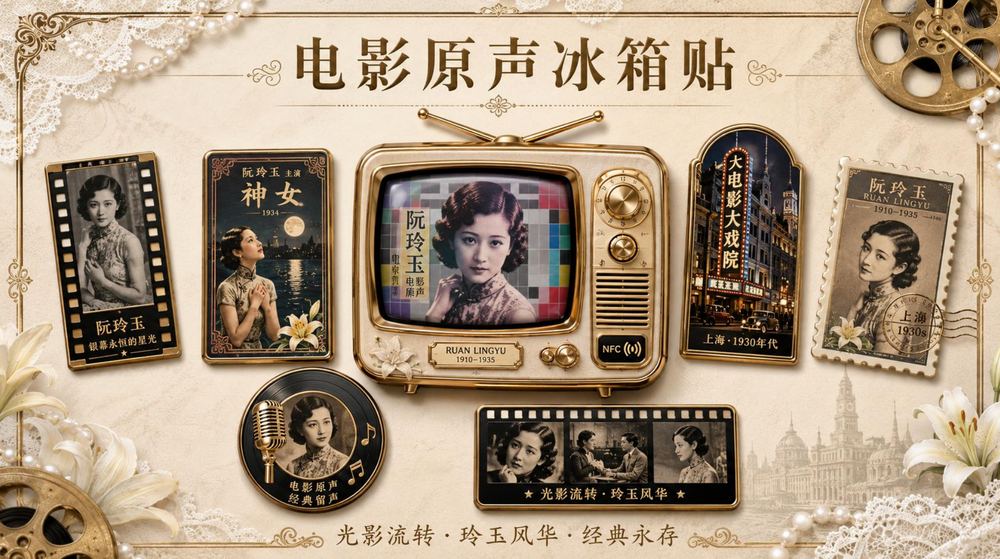 电影原声冰箱贴