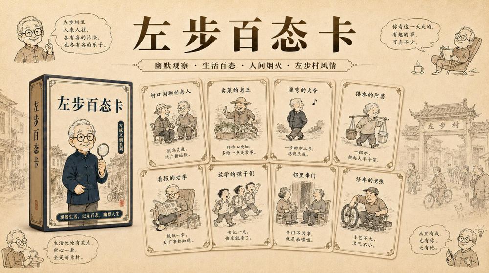 左步百态卡